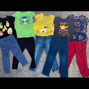 Girls 4t outfit bundle summer